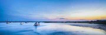 Boats Moored at Orfordness
