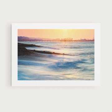 Sunday Morning <div class="prod-title-secondary">Hove Sea / Beach Print</class></div>